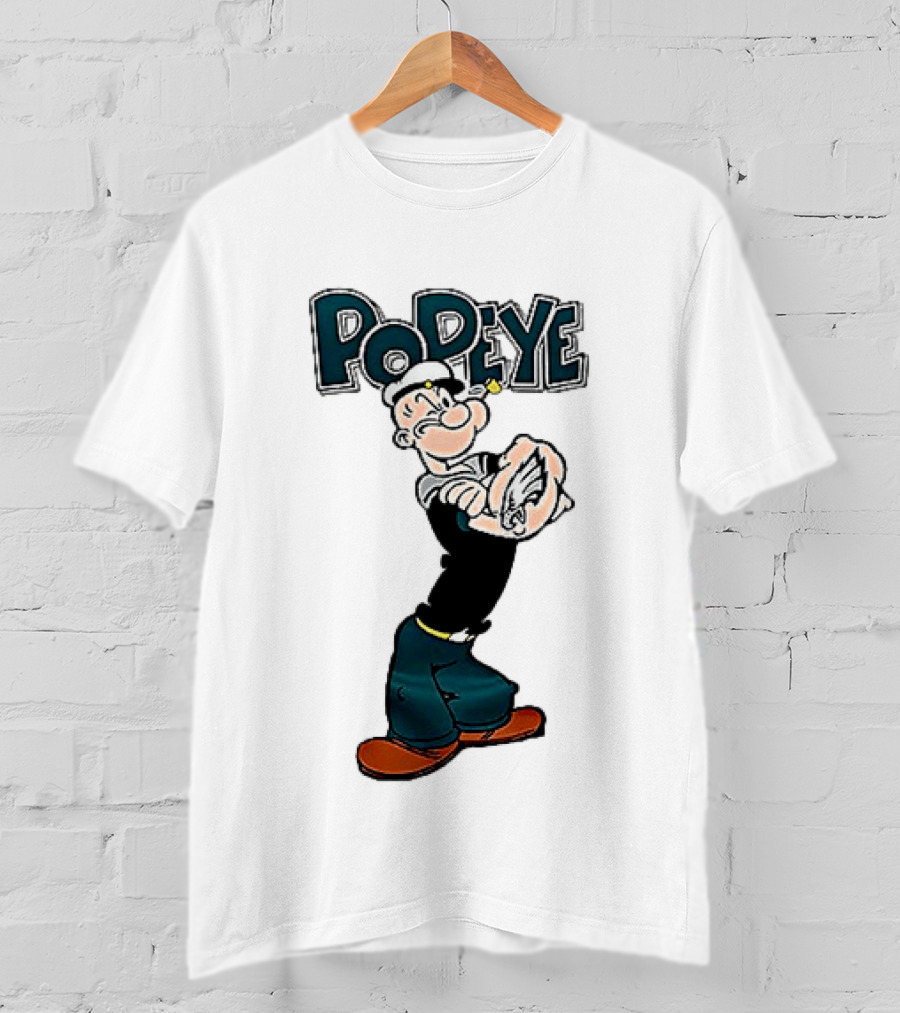 Philadelphia Eagles X Popeye I Yam What I Yam An Thats All I Yam T-Shirt