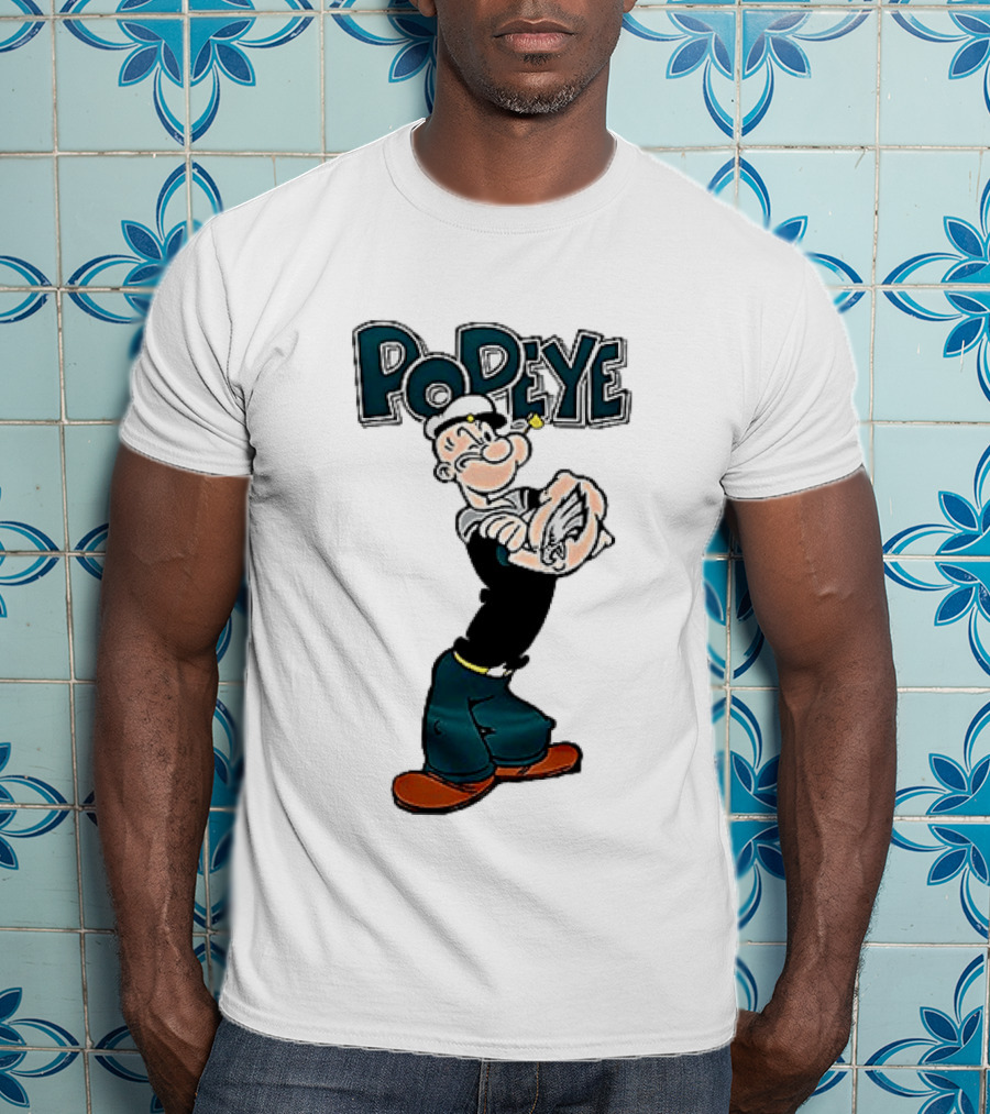 Philadelphia Eagles X Popeye I Yam What I Yam An Thats All I Yam T-Shirt