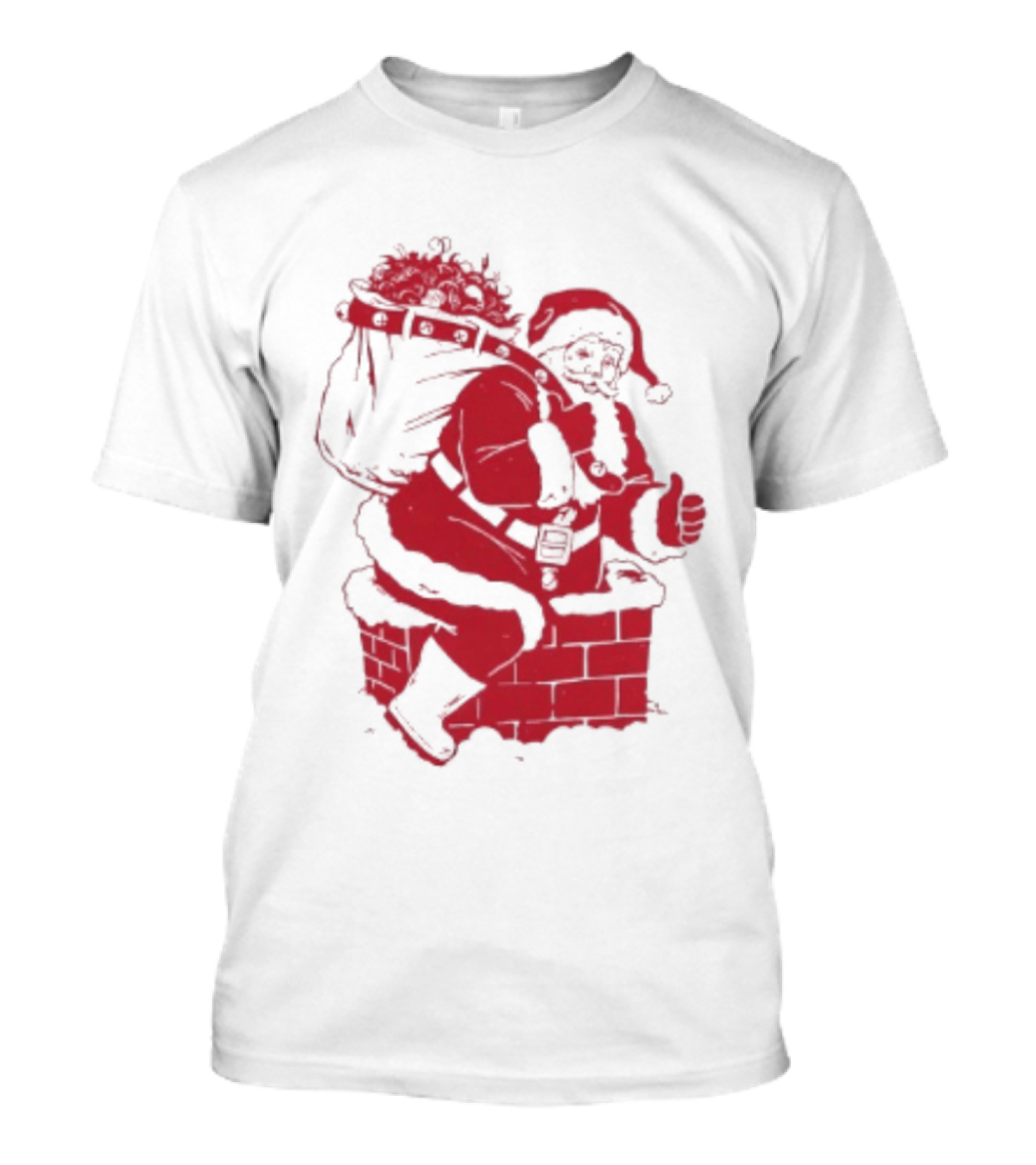 Trending Santa Claus Chimney Merry Christmas T-Shirt