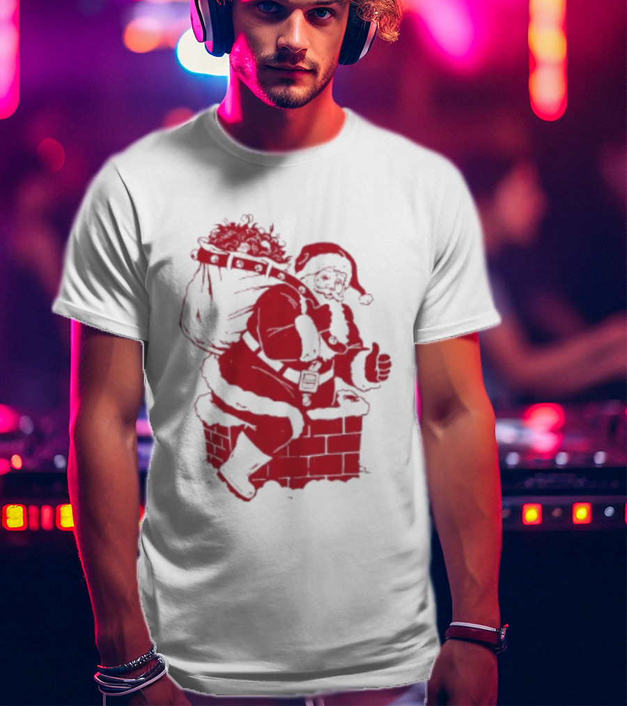 Trending Santa Claus Chimney Merry Christmas T-Shirt