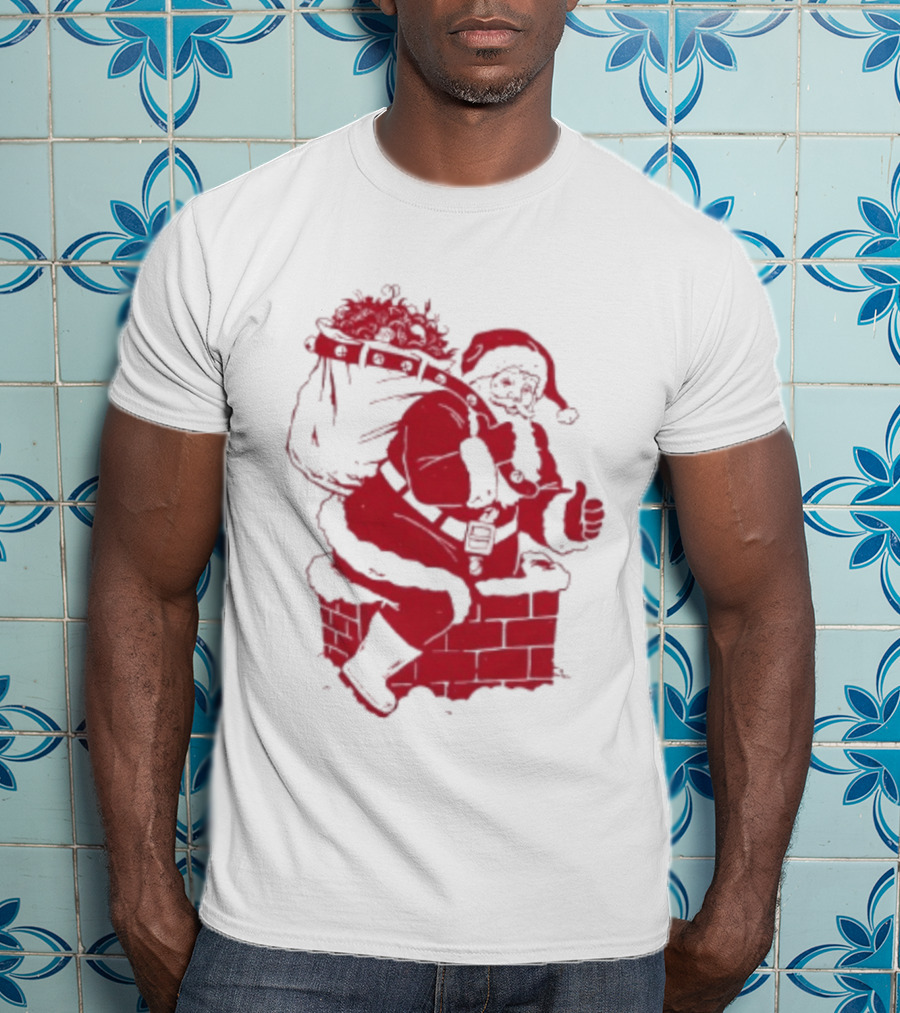 Trending Santa Claus Chimney Merry Christmas T-Shirt