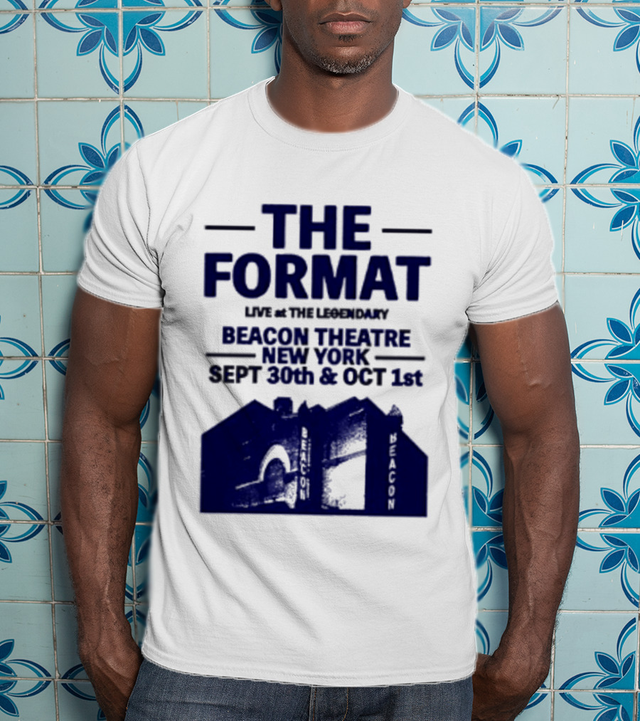 The Format Live At The Legendary Beacon Theatre New York Sept 30th & Oct 1st T-Shirt