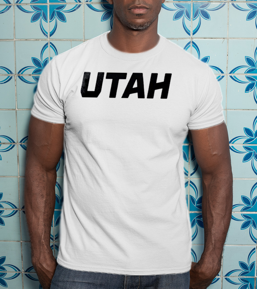 Utah Mammoth One Piece Luffy Pose Anime T-Shirt