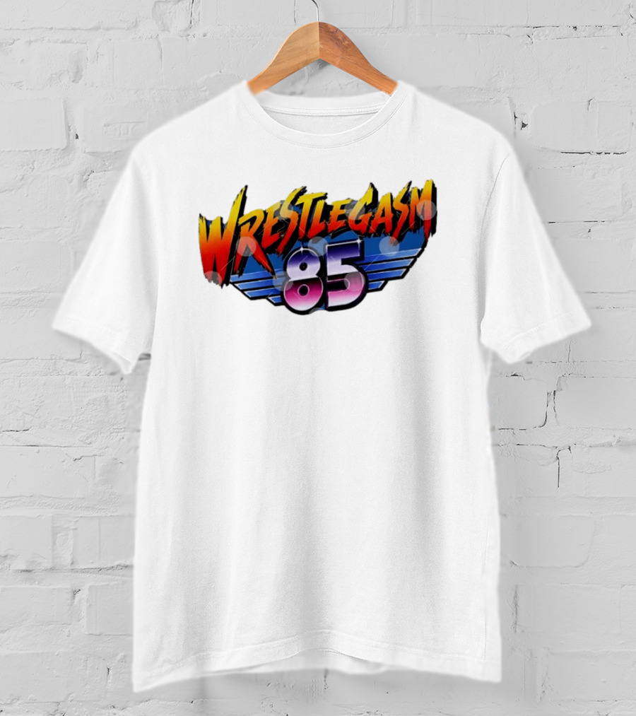 Wrestlegasm 85 Retro Wrestling 80s T-Shirt
