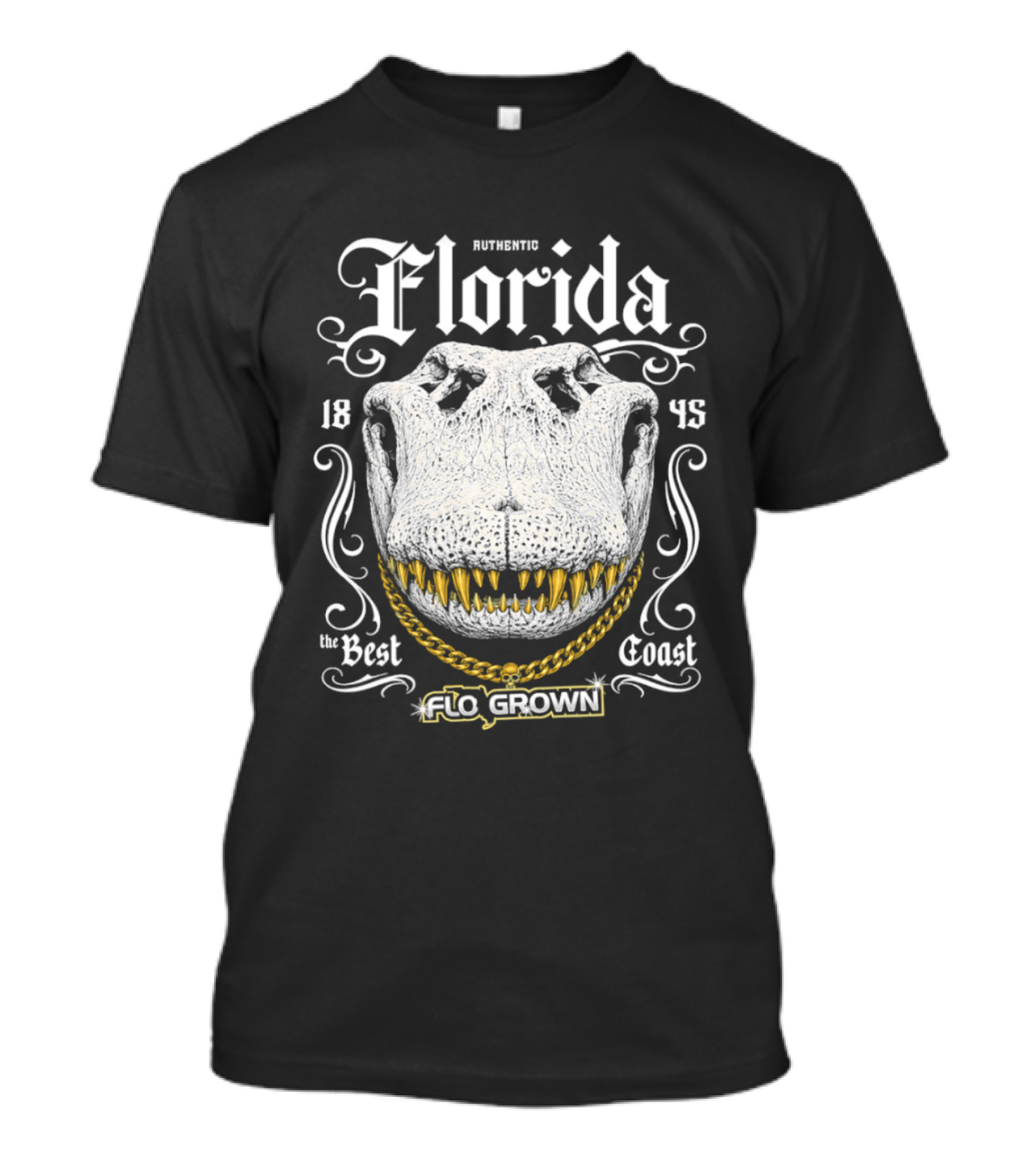 Authentic Florida 1845 Best Coast Flo Grown Alligator T-Shirt
