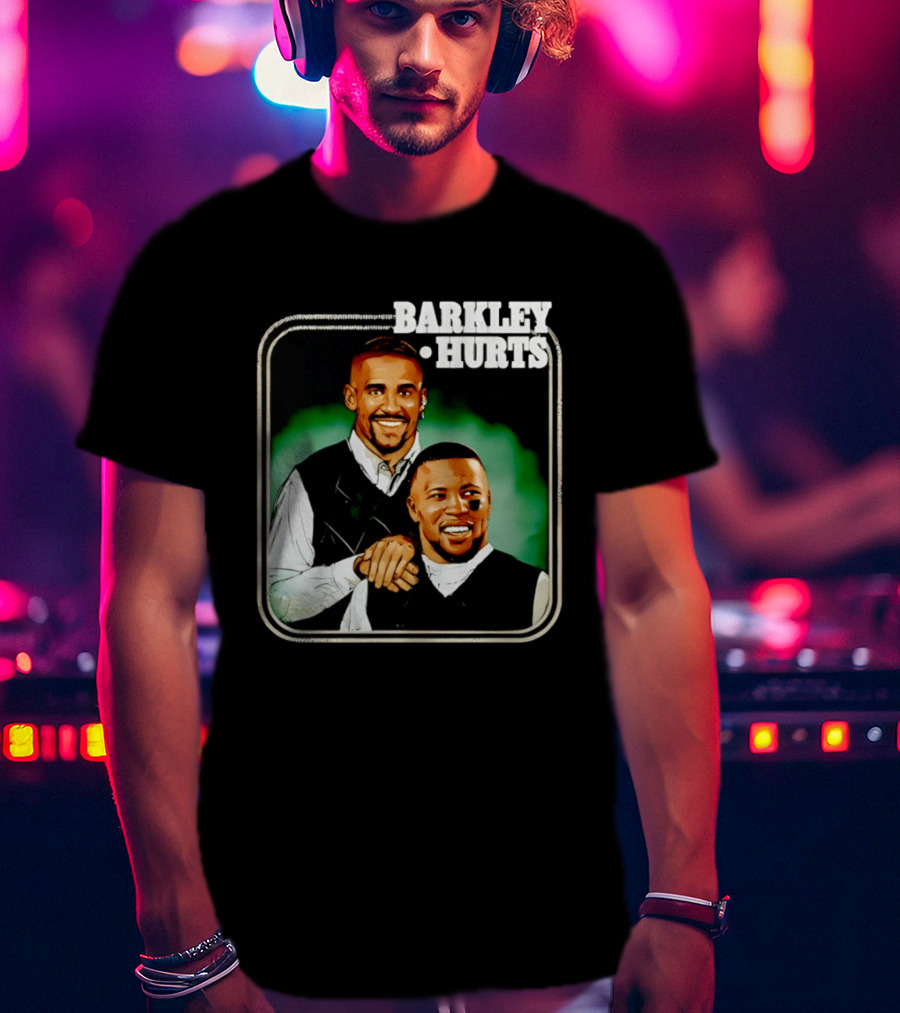 Barkley Hurts Philadelphia Eagles Comedy Show Parody 90s T-Shirt