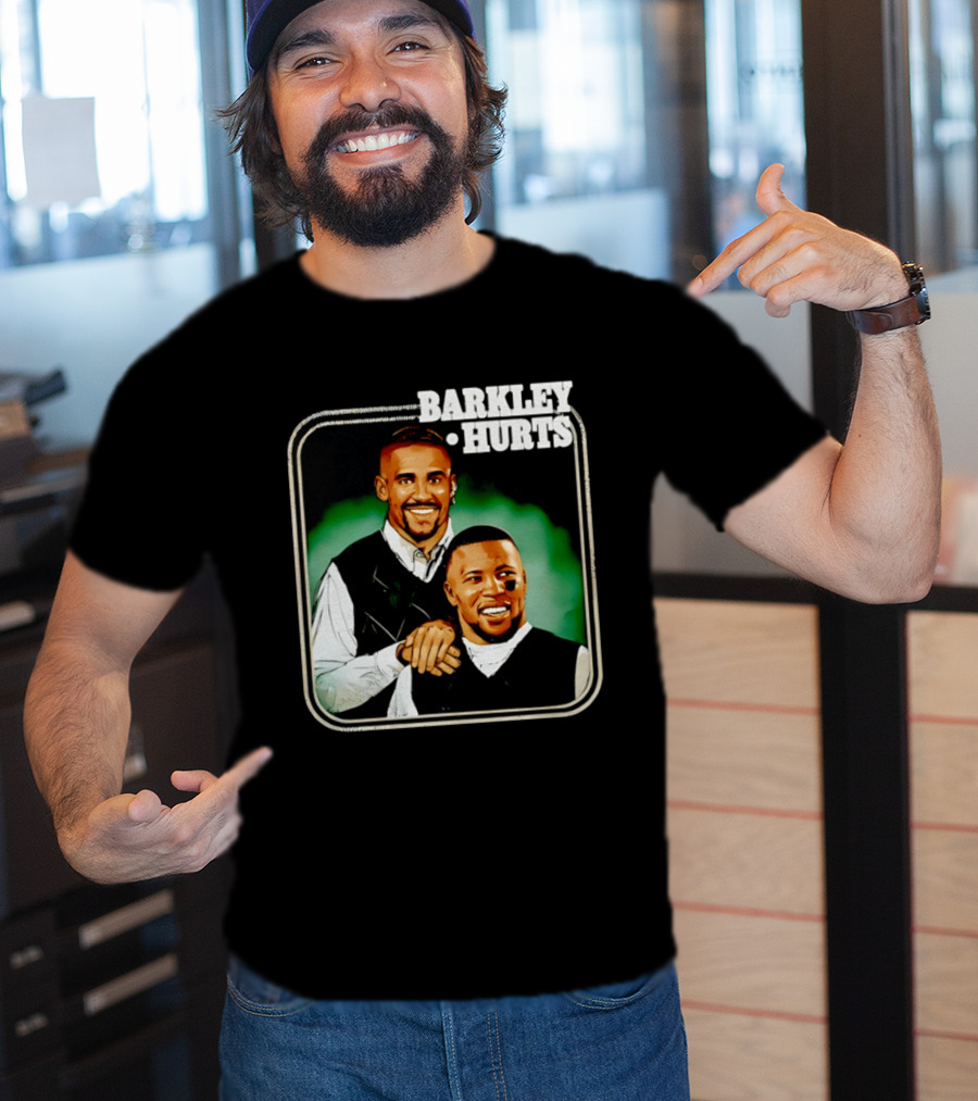 Barkley Hurts Philadelphia Eagles Comedy Show Parody 90s T-Shirt