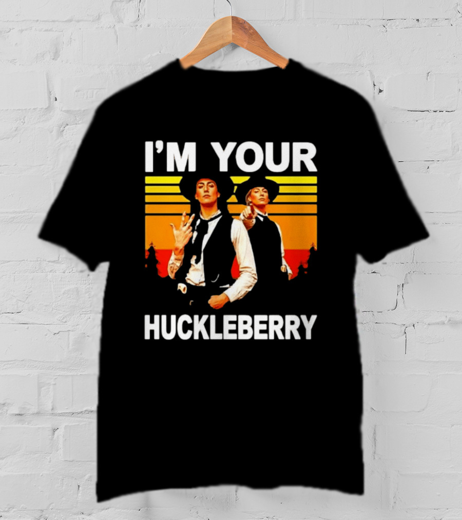 Caitlin Clark Sophie Cunningham I'm Your Huckleberry Western Movie Cowboy T-Shirt