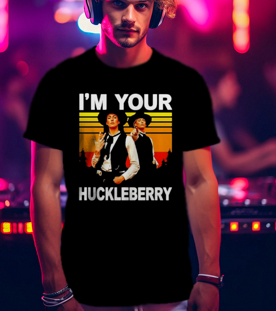 Caitlin Clark Sophie Cunningham I'm Your Huckleberry Western Movie Cowboy T-Shirt