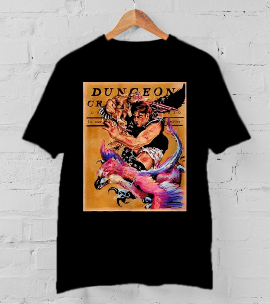 Dungeon Crawler Carl Goddamnit Donut Fantasy Adventure Art By Andrew Bowser T-Shirt