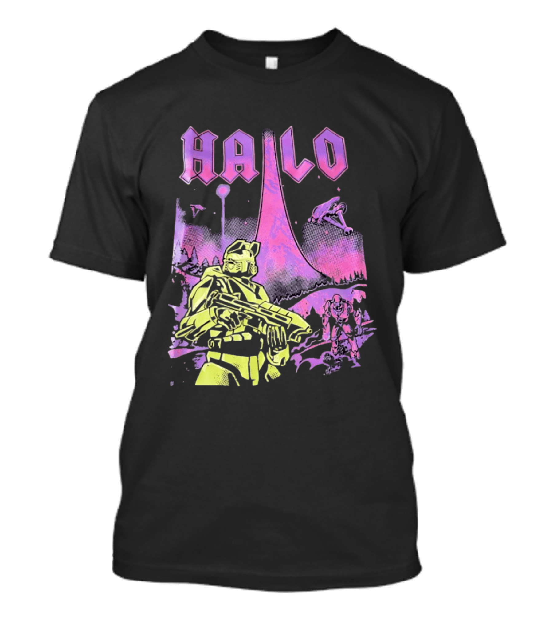 Halo Master Chief Retro Gaming Xbox T-Shirt