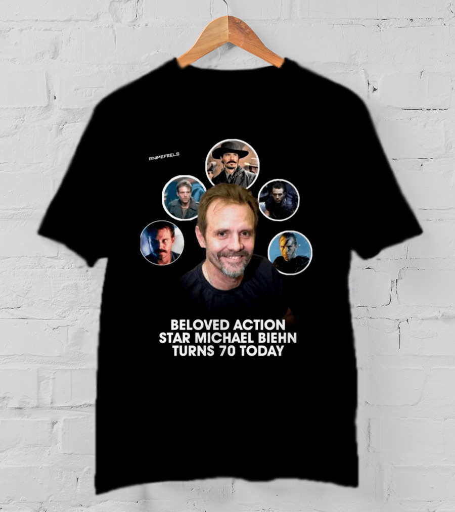 Beloved Action Star Michael Biehn Turns 70 Today AnimeFeels T-Shirt
