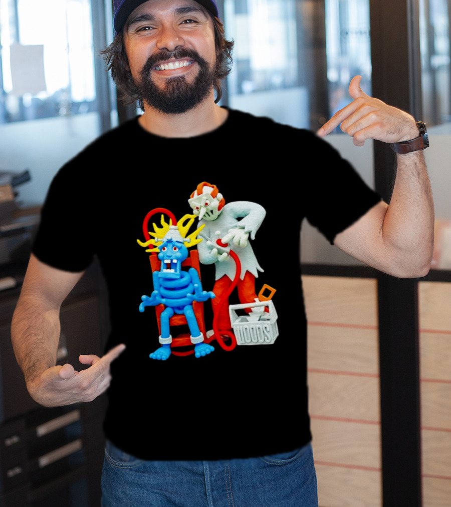Friday The 13th Jason Voorhees Electrocution Scene Woods T-Shirt