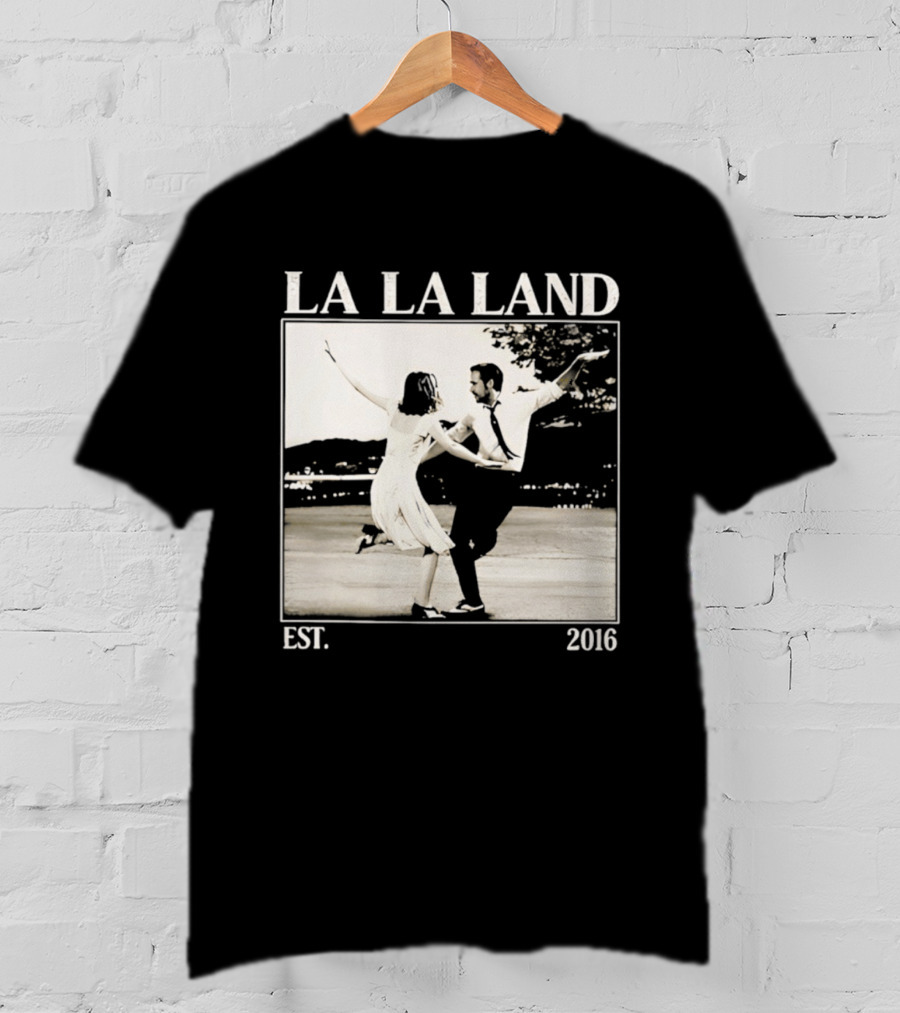 La La Land Est 2016 Dance Scene Emma Stone Ryan Gosling T-Shirt