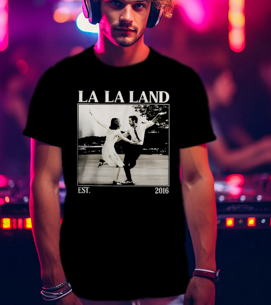 La La Land Est 2016 Dance Scene Emma Stone Ryan Gosling T-Shirt
