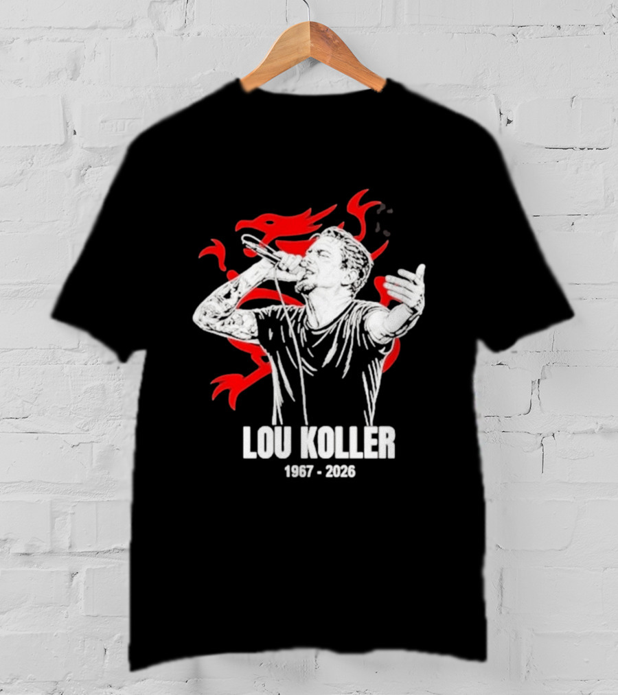 Lou Koller 1967 2026 Sick Of It All Mic Dragon T-Shirt