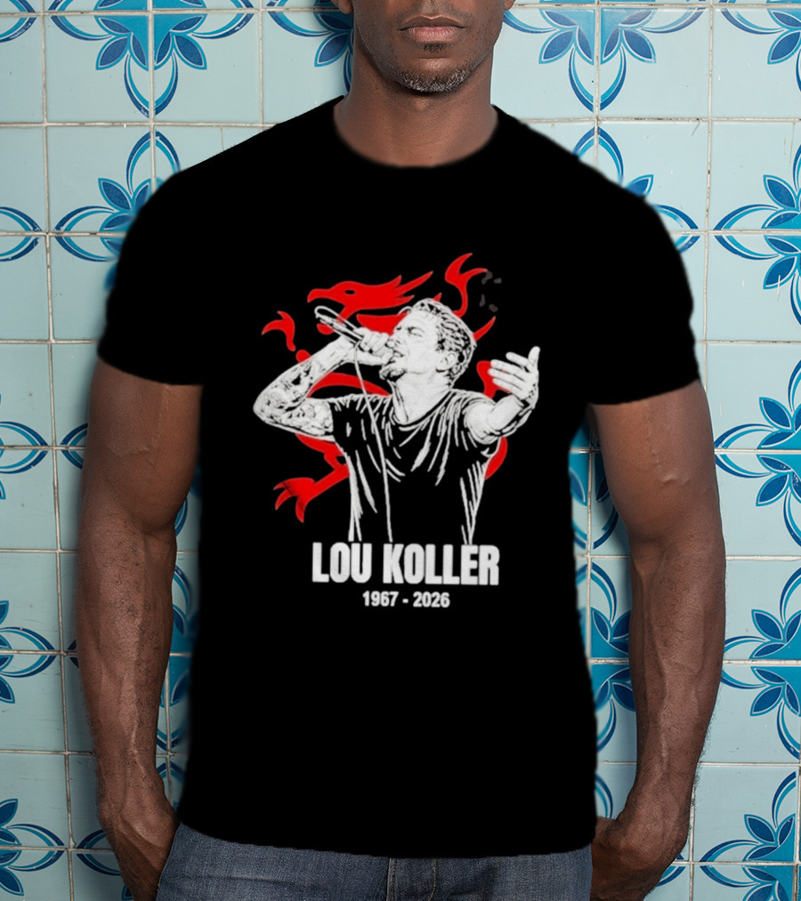 Lou Koller 1967 2026 Sick Of It All Mic Dragon T-Shirt