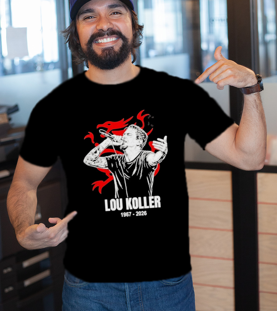 Lou Koller 1967 2026 Sick Of It All Mic Dragon T-Shirt