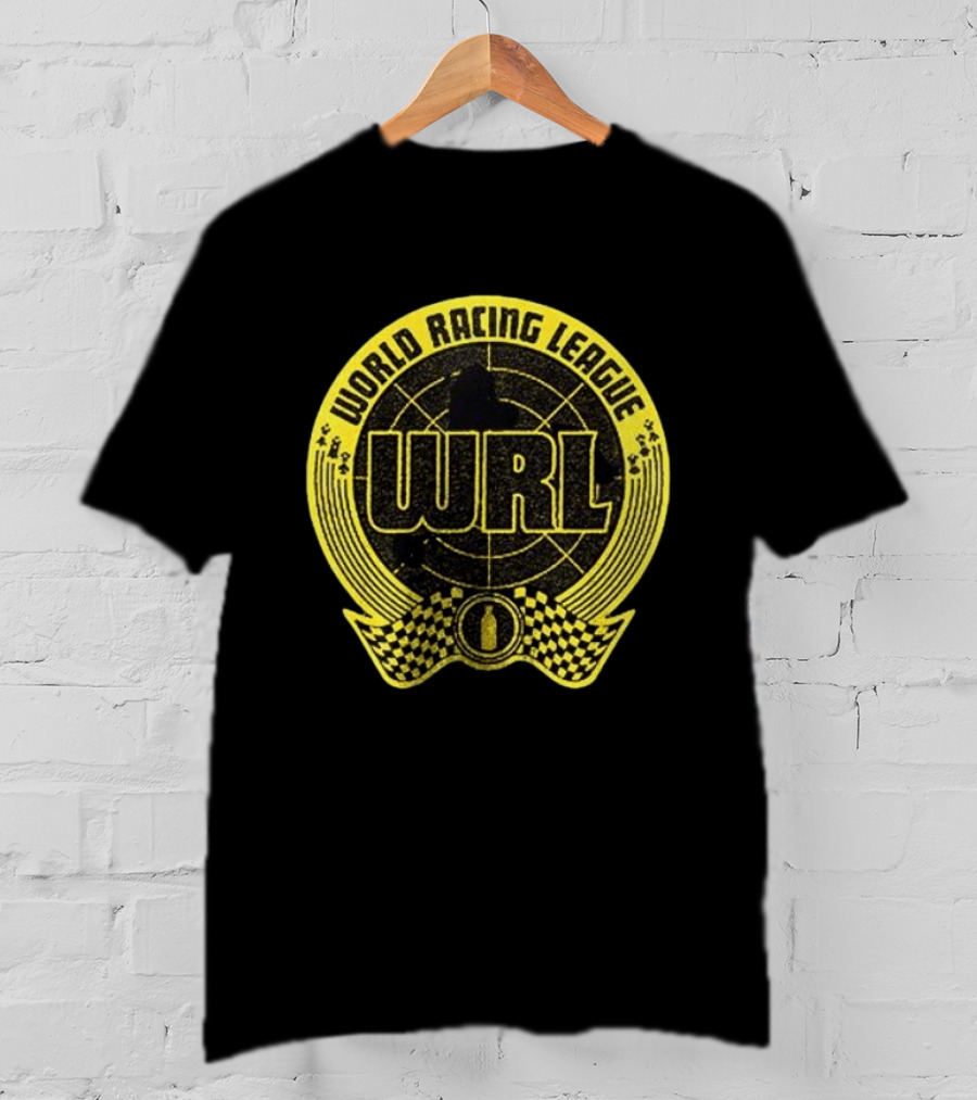 World Racing League WRL Racing Checkered T-Shirt