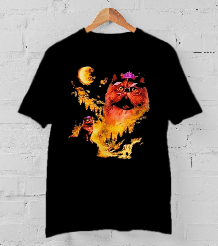 Princess Donut Cat Lover Moon Fantasy T-Shirt