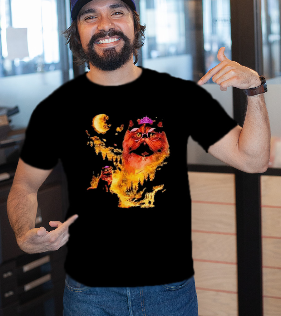 Princess Donut Cat Lover Moon Fantasy T-Shirt