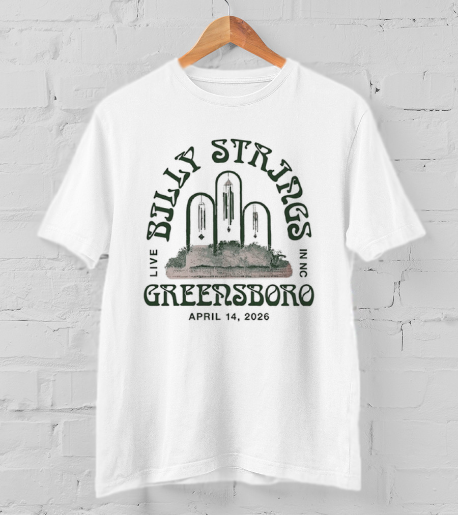Billy Strings Live Greensboro April 14 2026 T-Shirt