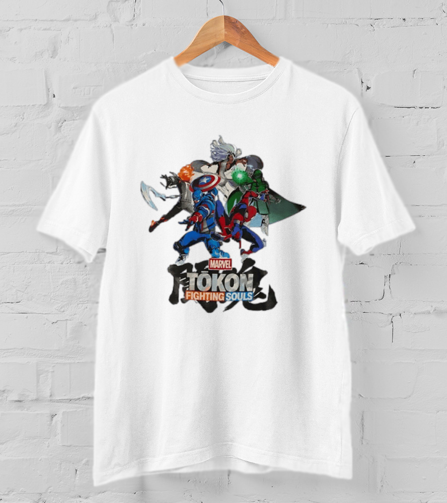Marvel Captain America Tokon Fighting Souls T-Shirt