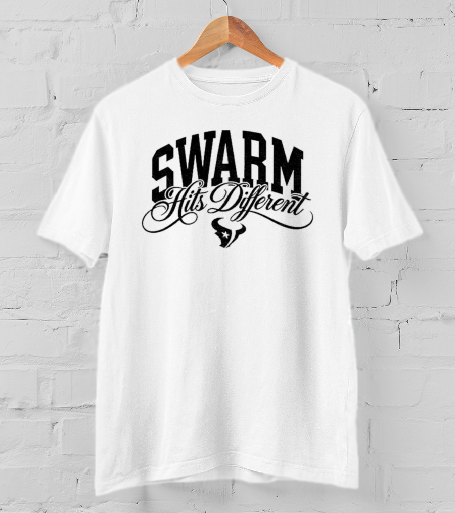 Swarm Hits Different Training Camp Texans T-Shirt