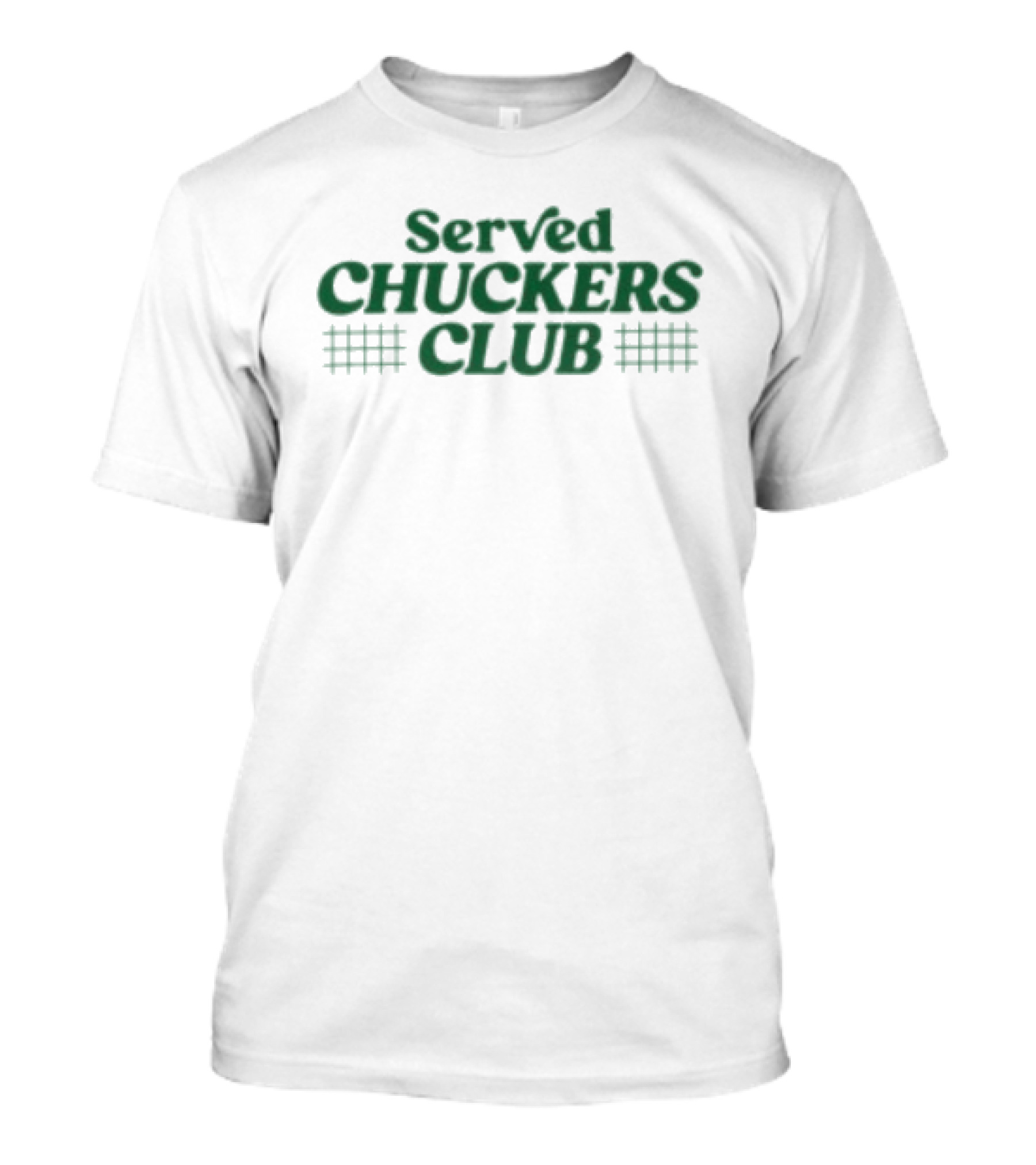 Served Podcast Chuckers Club Ivory T-Shirt