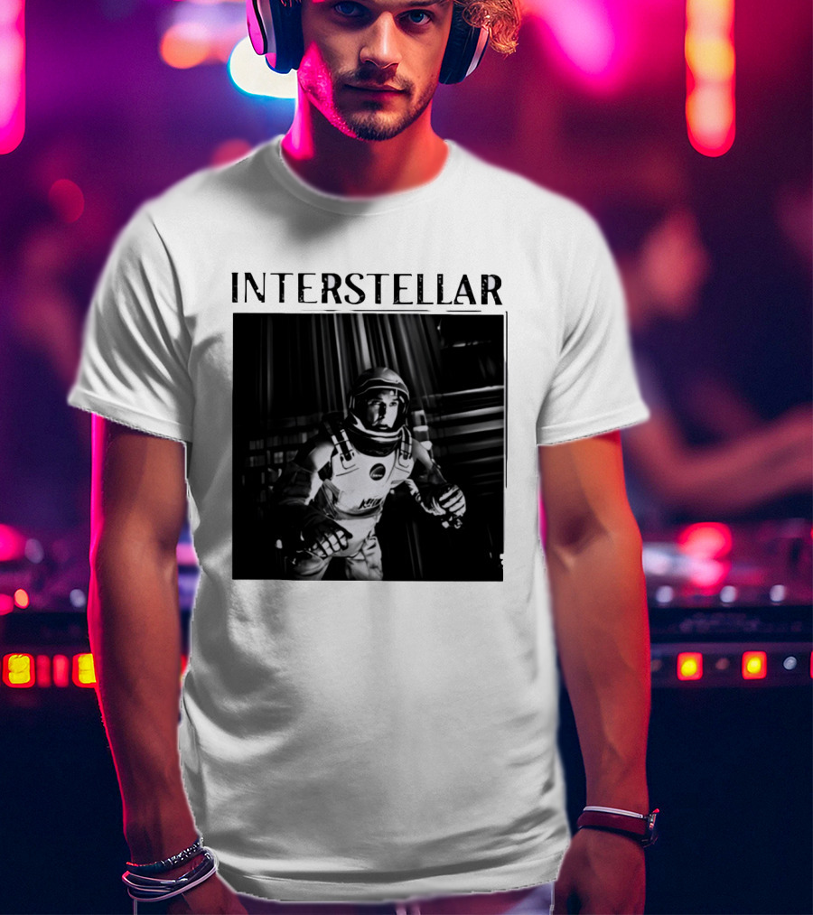 Interstellar 2014 Matthew McConaughey Spacesuit Scene T-Shirt