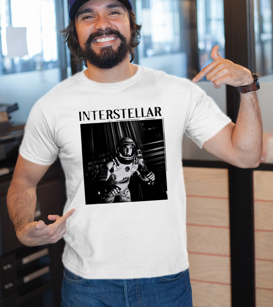 Interstellar 2014 Matthew McConaughey Spacesuit Scene T-Shirt