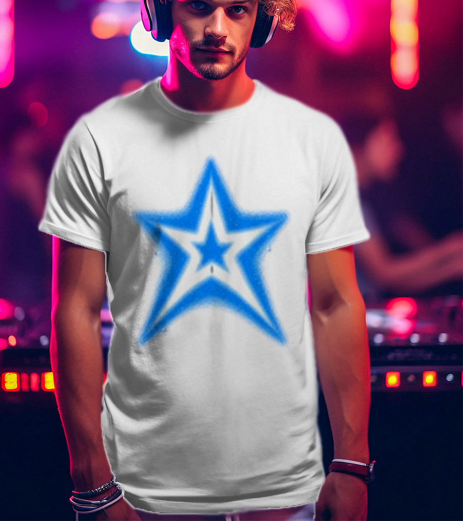 Karol G Store Matadora Zip Blue Star Starfish T-Shirt
