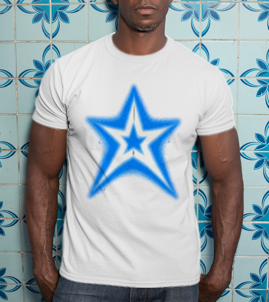 Karol G Store Matadora Zip Blue Star Starfish T-Shirt