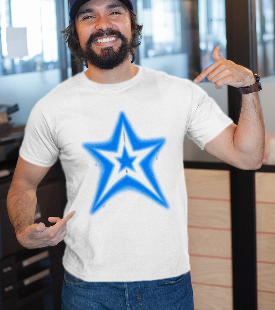 Karol G Store Matadora Zip Blue Star Starfish T-Shirt