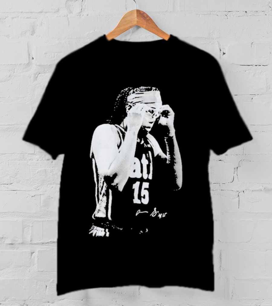Allisha Gray Number 15 Goggles Gesture T-Shirt
