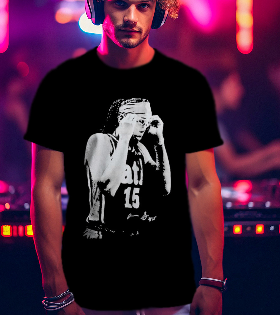 Allisha Gray Number 15 Goggles Gesture T-Shirt