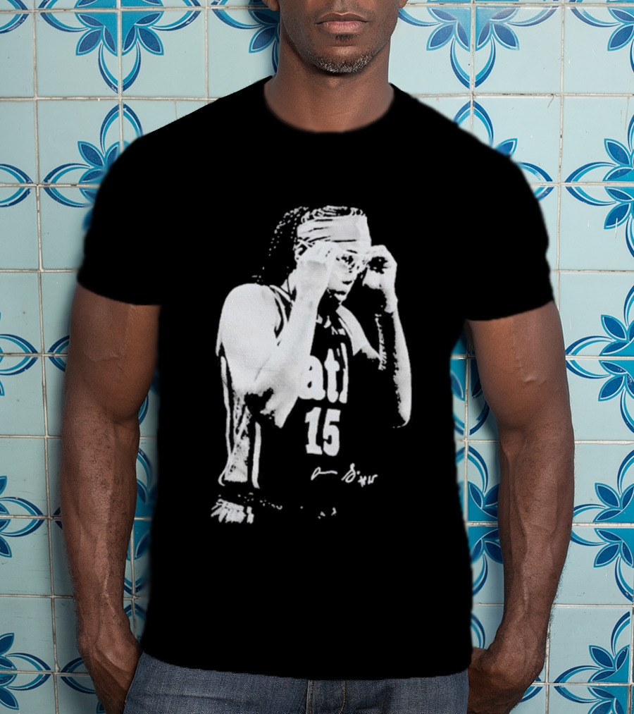 Allisha Gray Number 15 Goggles Gesture T-Shirt