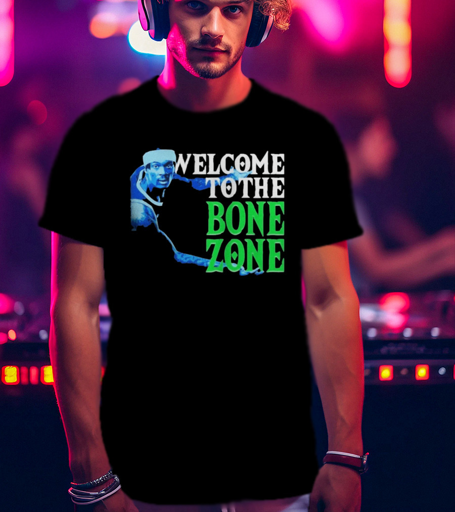 Welcome To The Bone Zone Minnesota Timberwolves Bones Hyland T-Shirt