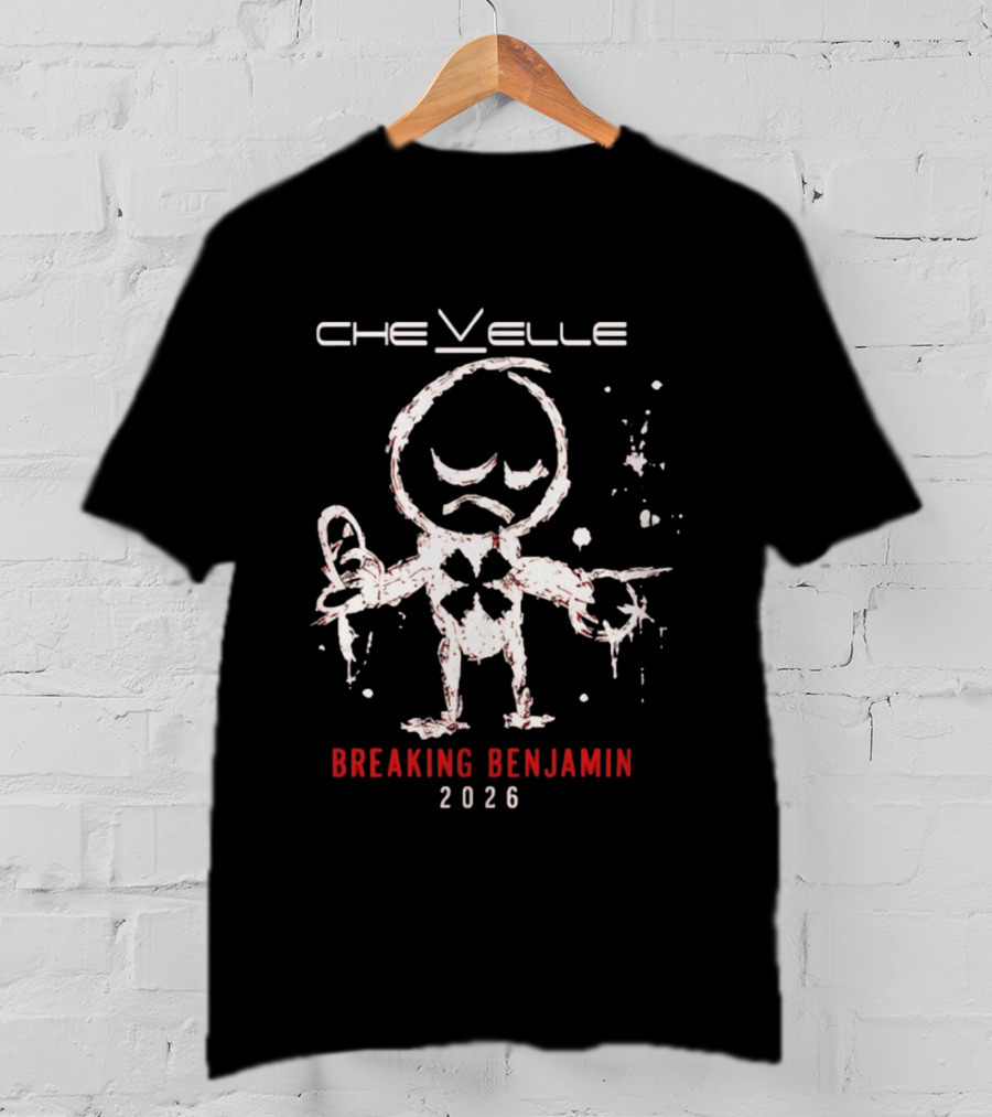 Chevelle Breaking Benjamin 2026 Tour T-Shirt