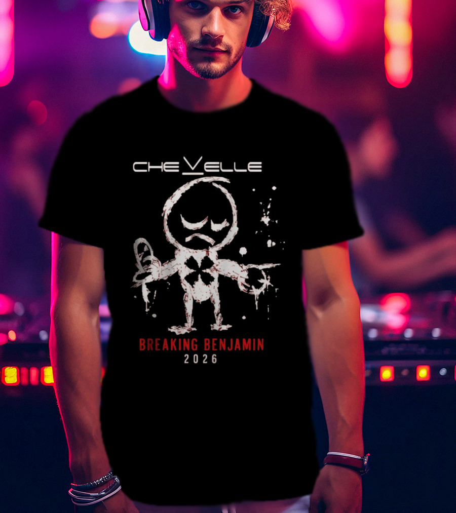Chevelle Breaking Benjamin 2026 Tour T-Shirt