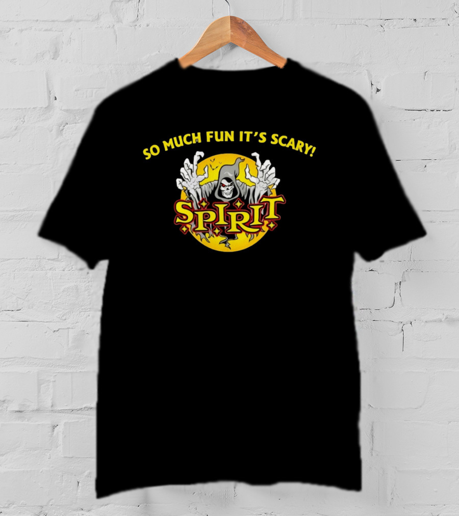 Spirit Halloween So Much Fun It's Scary Skeleton Ghost Hand T-Shirt