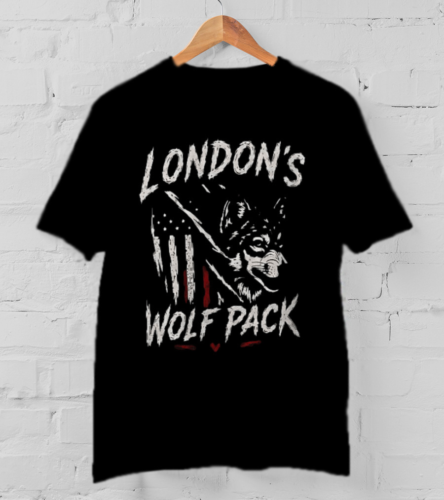 London's Wolf Pack Fierce Spirit T-Shirt