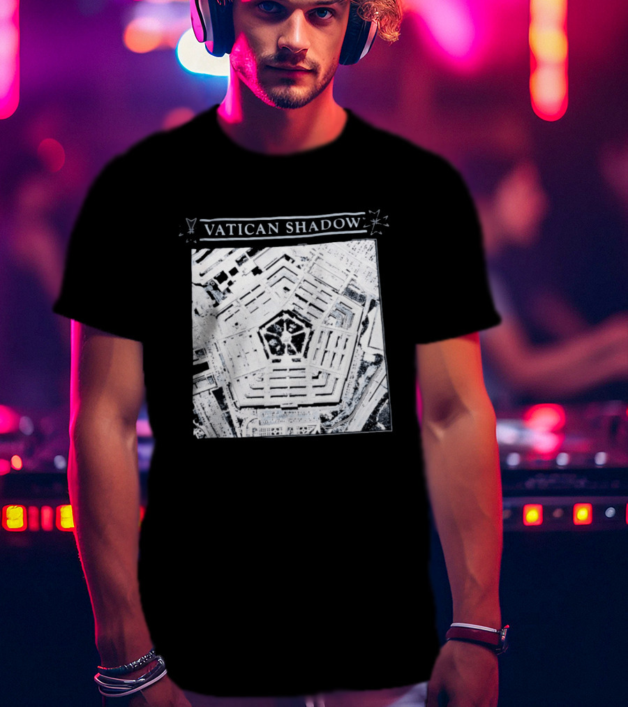 Vatican Shadow Pentagon Iconoclastic Industrial Electronic T-Shirt