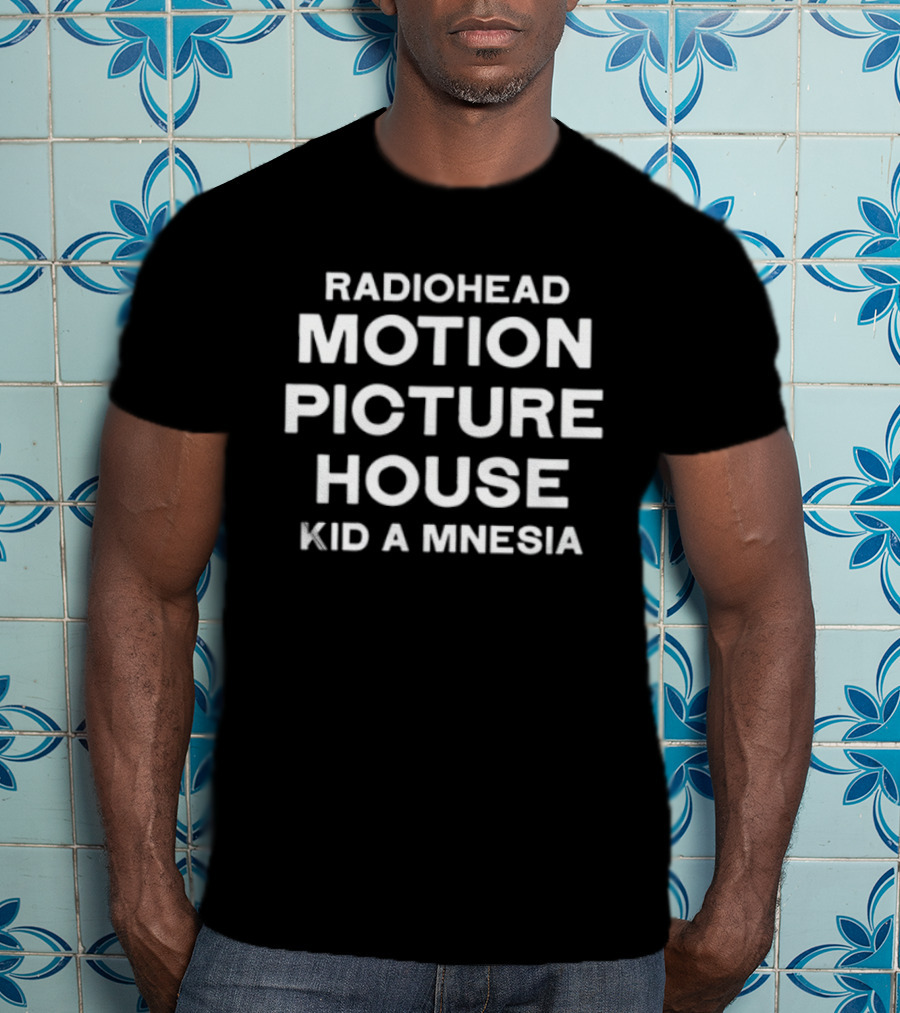 RADIOHEAD Motion Picture House Kid A Mnesia T-Shirt