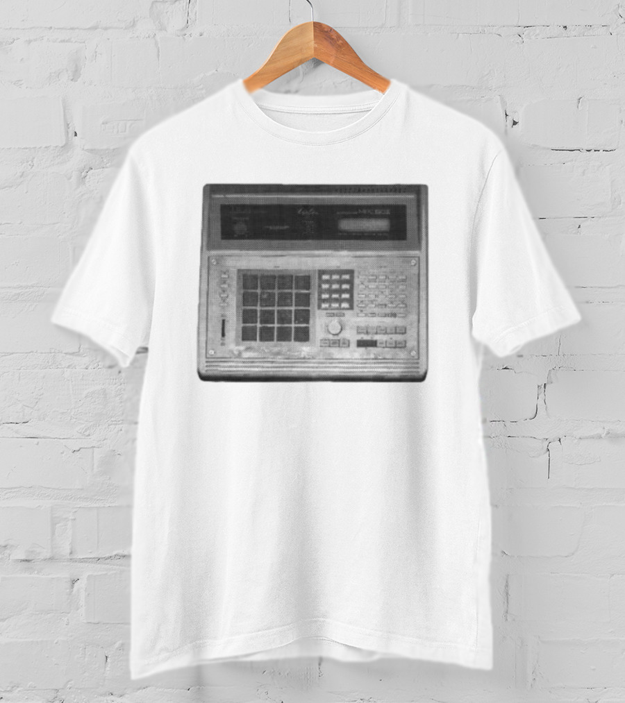 DJ Shadow Store Mo'wax Akai MPC Sequencer White T-Shirt
