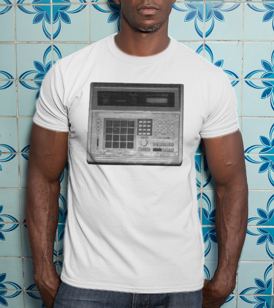 DJ Shadow Store Mo'wax Akai MPC Sequencer White T-Shirt