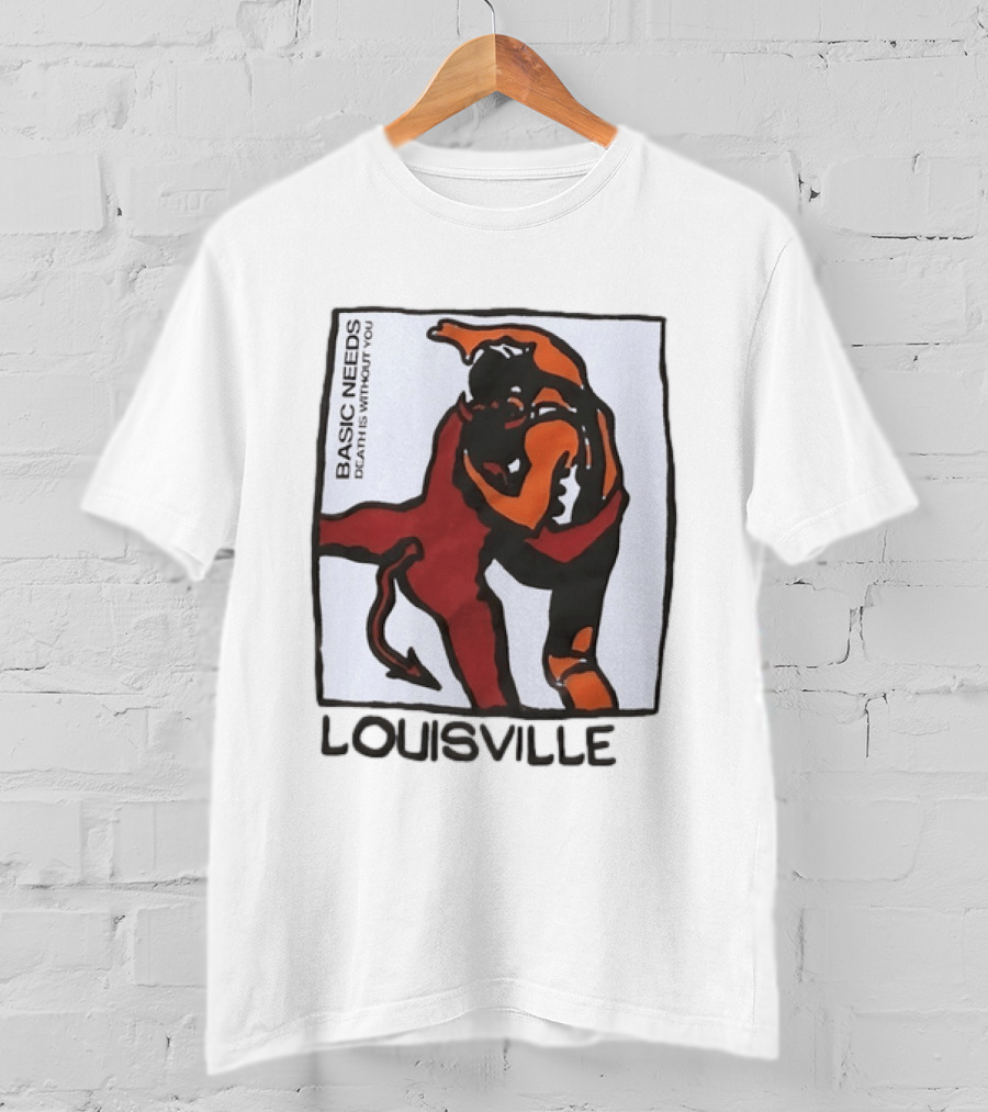 Louisville Basic Needs Death Is Without You Wrestling T-Shirt