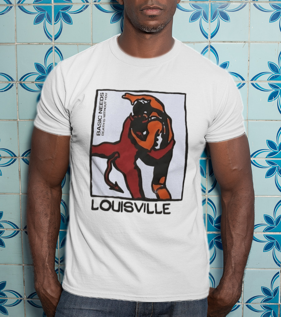 Louisville Basic Needs Death Is Without You Wrestling T-Shirt