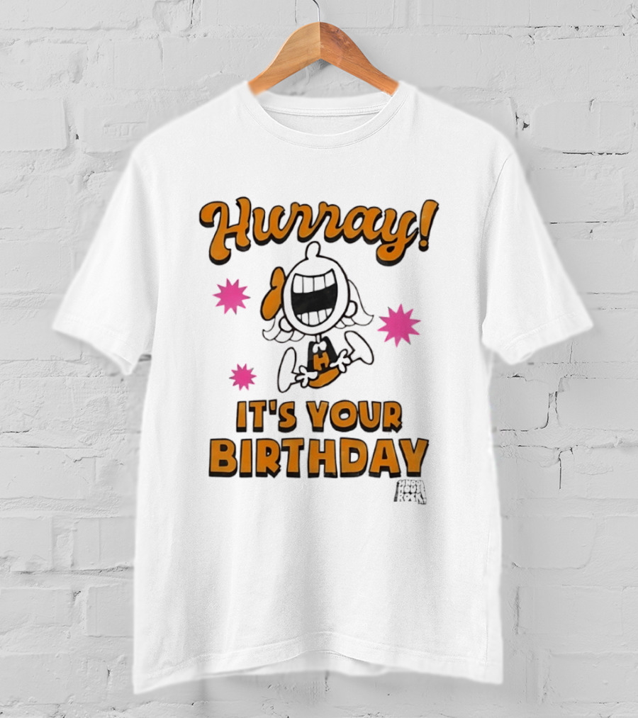 Hurray It's Your Birthday Schoolhouse Rock Animated Celebration T-Shirt