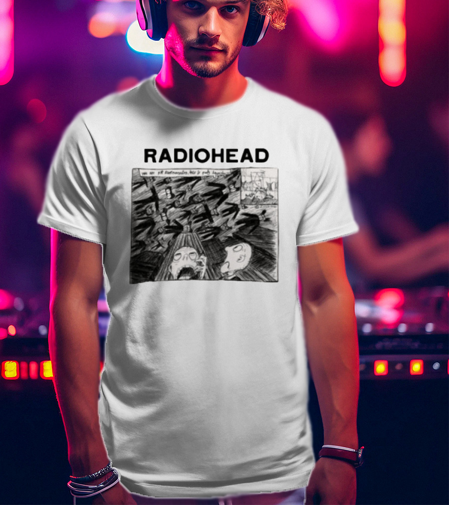 Radiohead W.A.S.T.E. Hq Store Motion Picture House T-Shirt